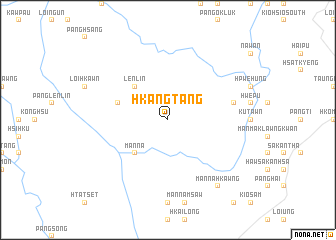 map of Hkangtang