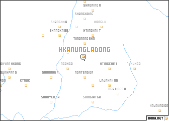 map of Hkanung Ladong