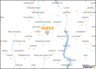 map of Hkasin