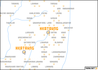 map of Hkatawng