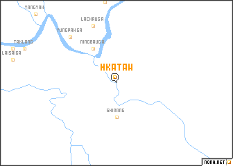 map of Hkataw