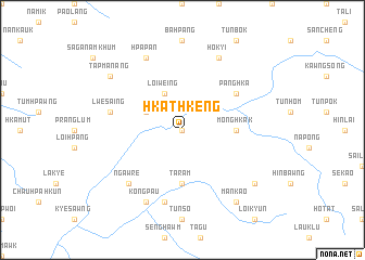 map of Hkathkeng