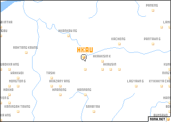 map of Hka-u