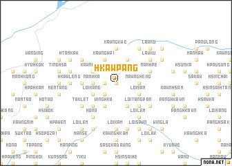 map of Hkawpang