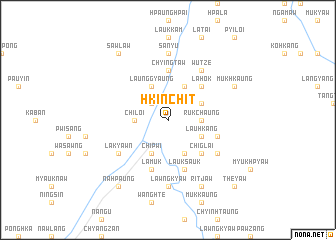 map of Hkinchit