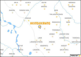 map of Hkindukawng