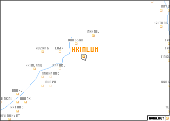 map of Hkinlum