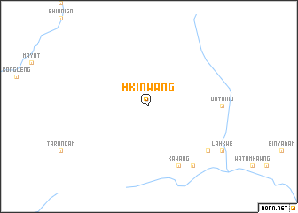 map of Hkinwang