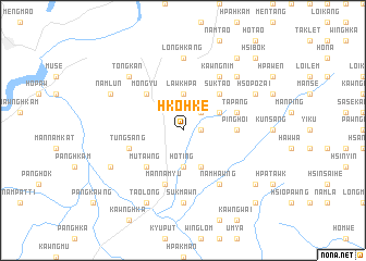 map of Hko-hkē
