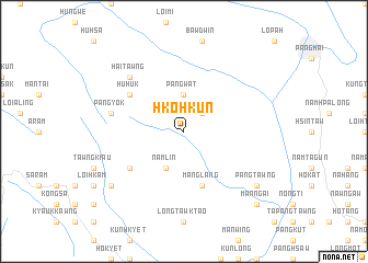 map of Hko-hkun