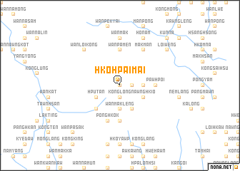 map of Hko Hpai Mai