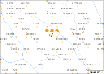 map of Hko-hpè