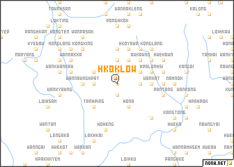 map of Hkok Low