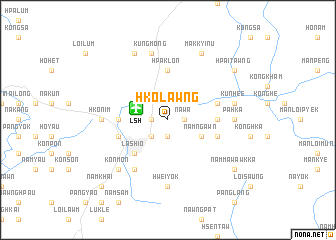 map of Hko-lawng