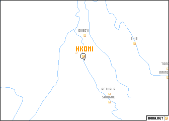 map of Hkomi