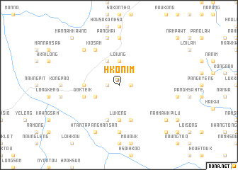 map of Hko-nim