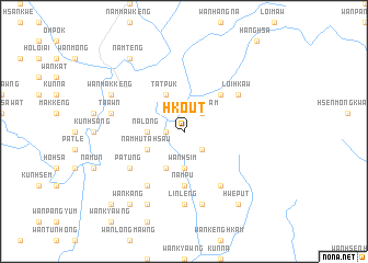 map of Hkö-ut