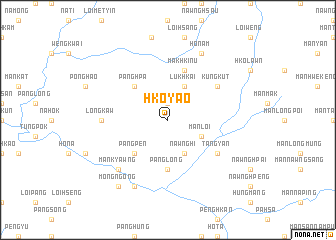 map of Hko-yao