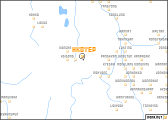 map of Hko-yep