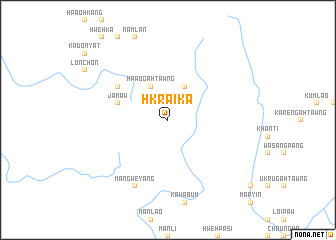 map of Hkraika