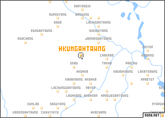 map of Hkumgahtawng