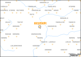 map of Hkumhpi