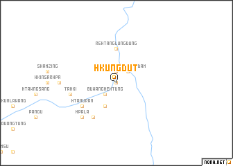 map of Hkungdut