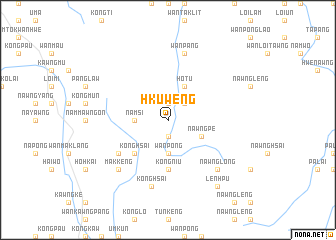 map of Hku-weng