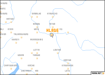 map of Hla-de