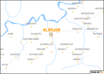 map of Hlanjwa