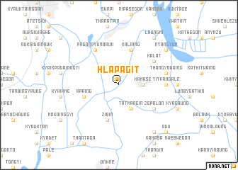 map of Hlapagit