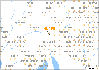 map of Hlave