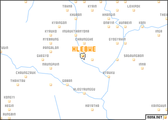 map of Hlèbwe