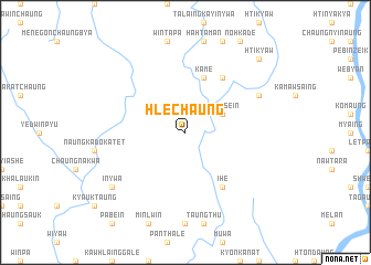 map of Hlechaung