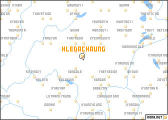 map of Hle-da-chaung