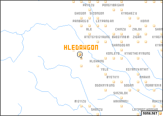 map of Hledawgon