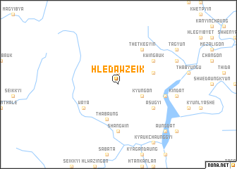 map of Hledawzeik