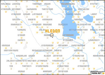 map of Hledon