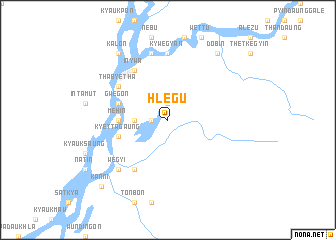 map of Hlegu