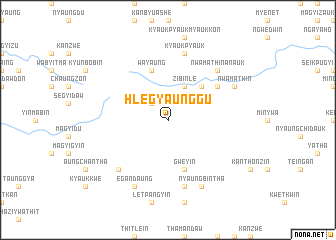 map of Hlègyaunggu