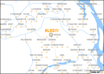 map of Hlegyi
