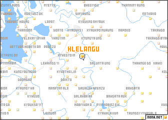 map of Hlelangu
