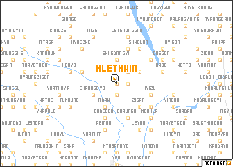 map of Hlethwin