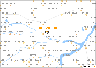 map of Hlezadun