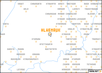 map of Hlwe-mauk