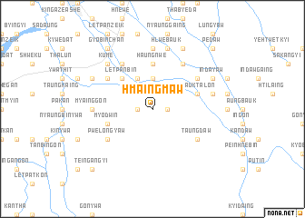 map of Hmaingmaw