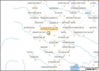 map of Hmangwin