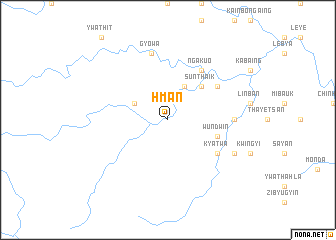 map of Hman