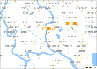 map of Hmawbi