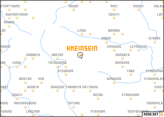 map of Hmeinsein